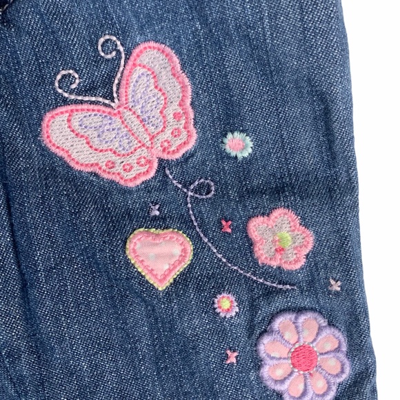 Newborn jean pants w embroideries GUC - Picture 5 of 9